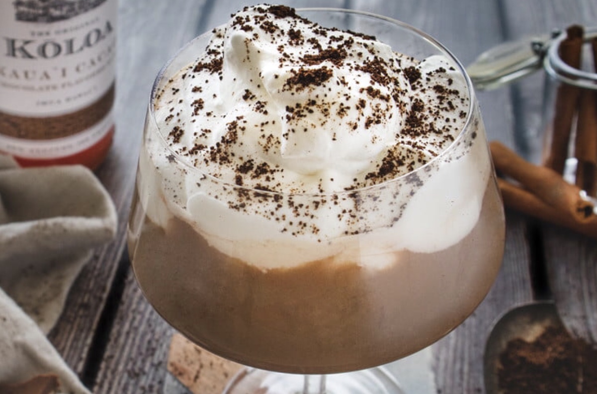 hot chocolate cocktails