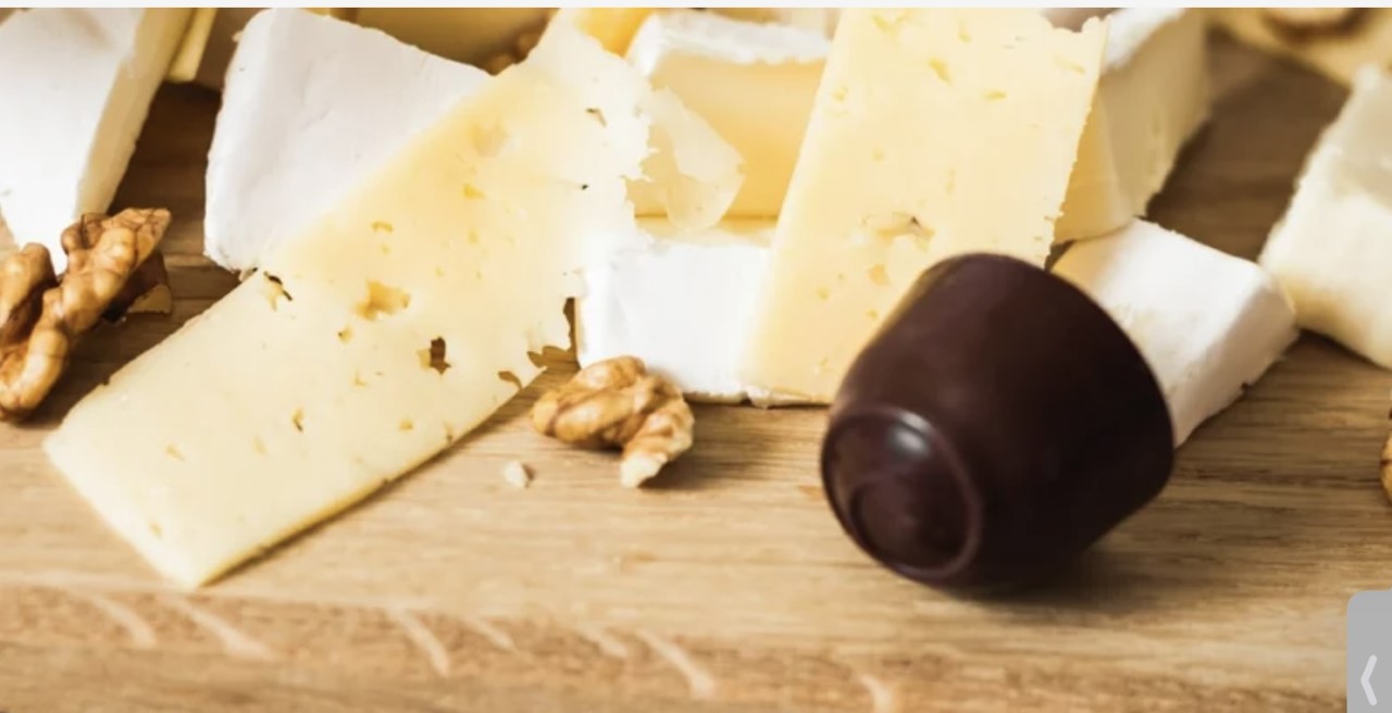 cheese and chocolate