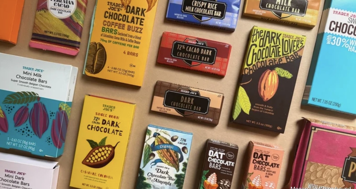 TJ best chocolate bars